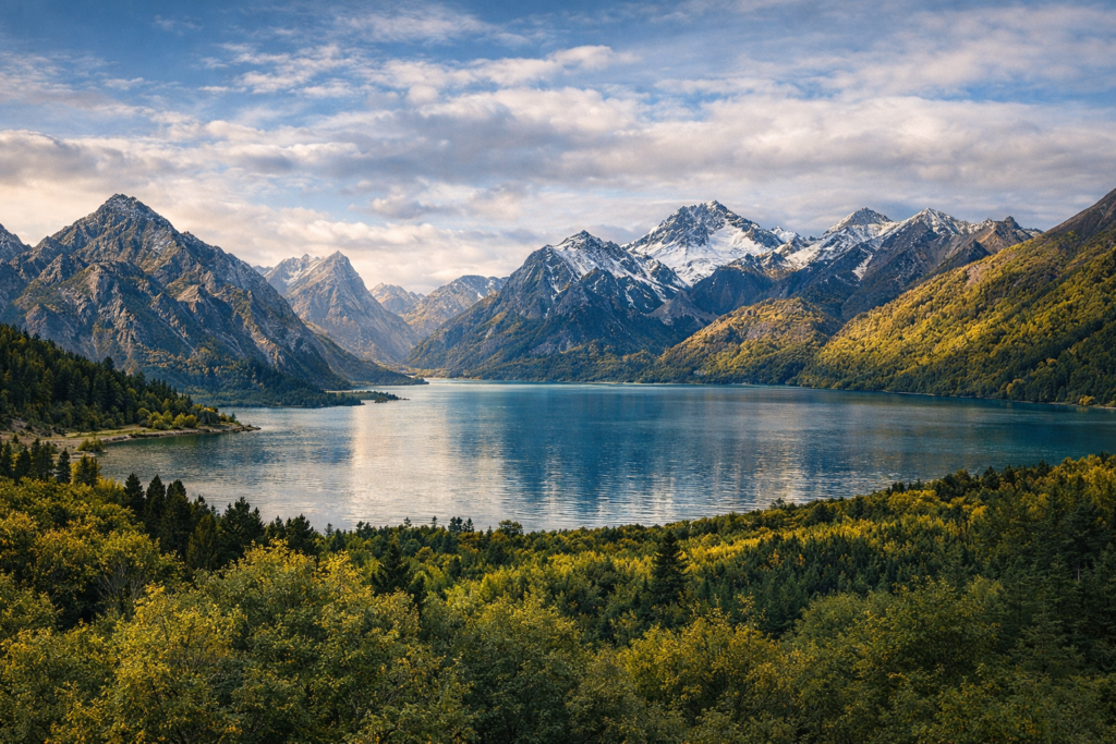 Berrak-gol-ve-karla-kapli-daglar-1024x683 2026 Yılında Yeni Başlayanlar İçin En İyi Fotoğraf Düzenleme Yazılımı