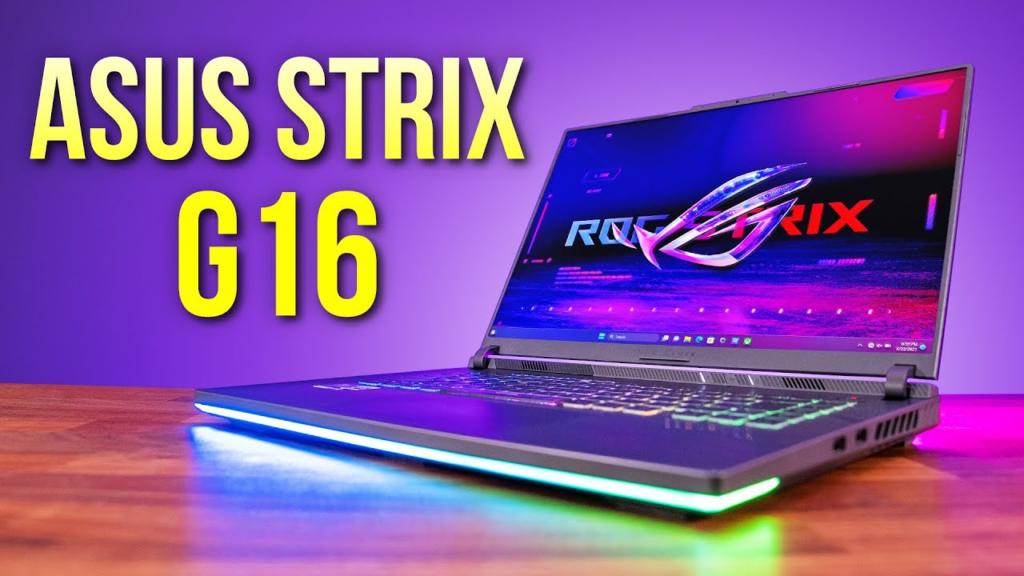image-192-1024x576 Asus ROG Strix G16 İncelemesi: Masaüstü Performansını Çantaya Sığdırmak