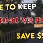Overcome Your Fears ücretsiz Steam fırsatında psikolojik korku oyununun karanlık atmosferini gösteren tanıtım görseli.