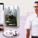 Falling Down 4K Blu-ray sürümü için Michael Douglas’ın William D-Fens Foster karakterini gösteren film görseli.