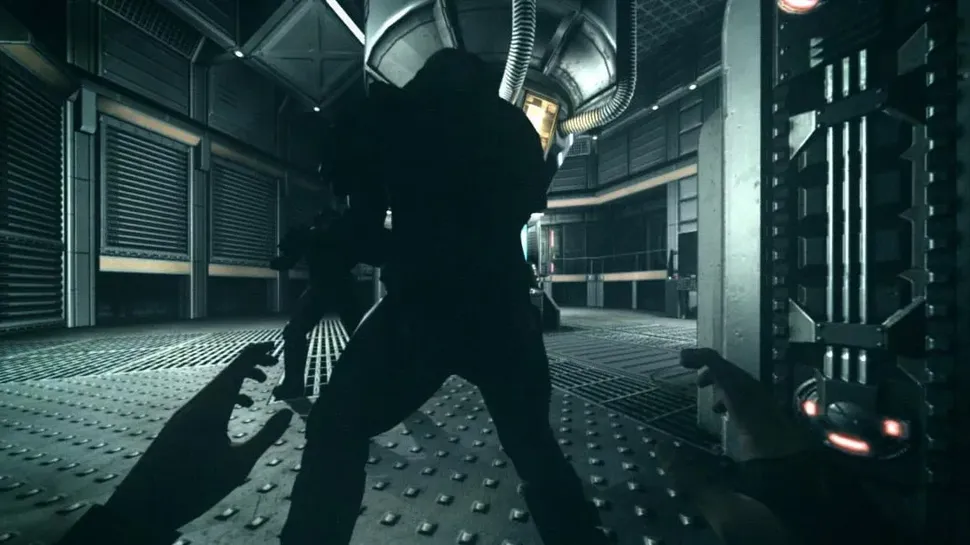 Riddick Assault on Dark Athena incelemesi için Starbreeze imzalı karanlık FPS oyunundan Riddick sahnesi.