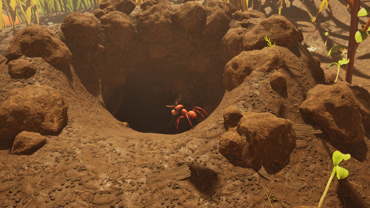 Grounded 2 Hatchery Anthill rehberi için Red Soldier Ant Egg, Hatchery Anthill ve O.R.C. Raid görevlerini gösteren oyun içi görsel.