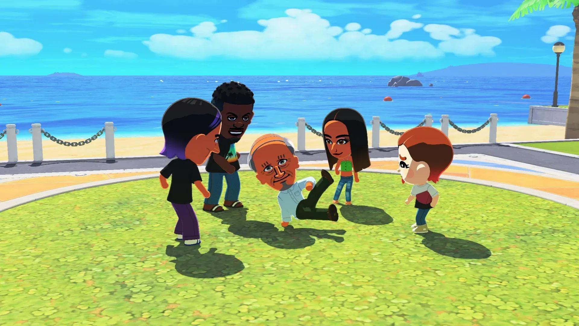 Tomodachi Life kişilik rehberi için Living the Dream’de Mii kişilik slider ayarlarını ve 16 kişilik tipini gösteren oyun içi ekran.