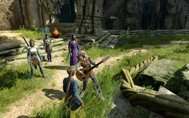 Baldur’s Gate 3 rehberi için bir karakter elinde ut çalıyor